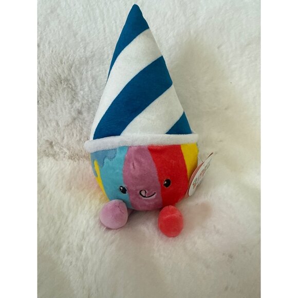Giggle Scape Snow Cone Ice Cream Colorful Plush Stuffed Toy (NEW) - Picture 2 of 3